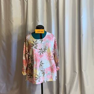 REBECCA MALONE PLUS SIZE tunic style top in 1X